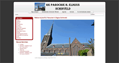 Desktop Screenshot of eligiusschinveld.nl