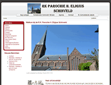 Tablet Screenshot of eligiusschinveld.nl